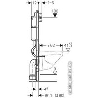 Инсталляция для унитаза Geberit Duofix [458.125.21.1]