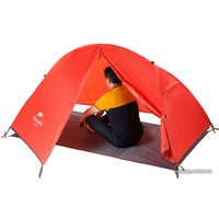 Треккинговая палатка Naturehike Cycling Ultralight 1 NH18A095-D (210T, красный)