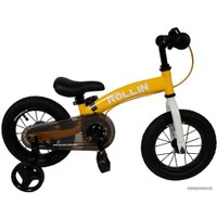 Беговел-велосипед Bubago Rollin BG-166-1 (желтый)