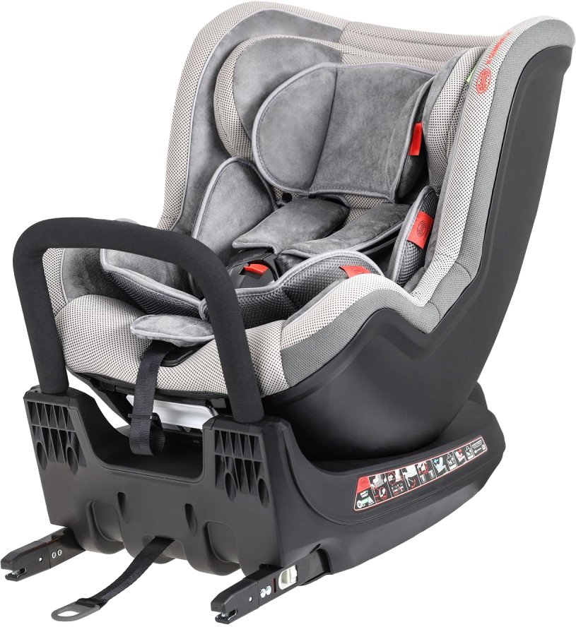 

Детское автокресло Heyner MultiFix Twist 360 (серый)