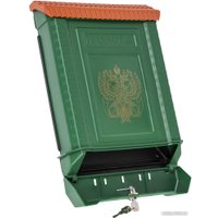 Почтовый ящик Цикл Премиум с орлом 6026-00 (зеленый)