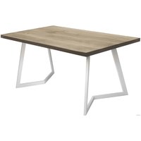 Кухонный стол Buro7 Уиллис 180 (классика, дуб беленый/белый)