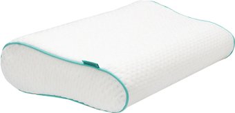 Ортопедическая подушка Ambesonne Memorу Foam с подшейными валиками 50x30