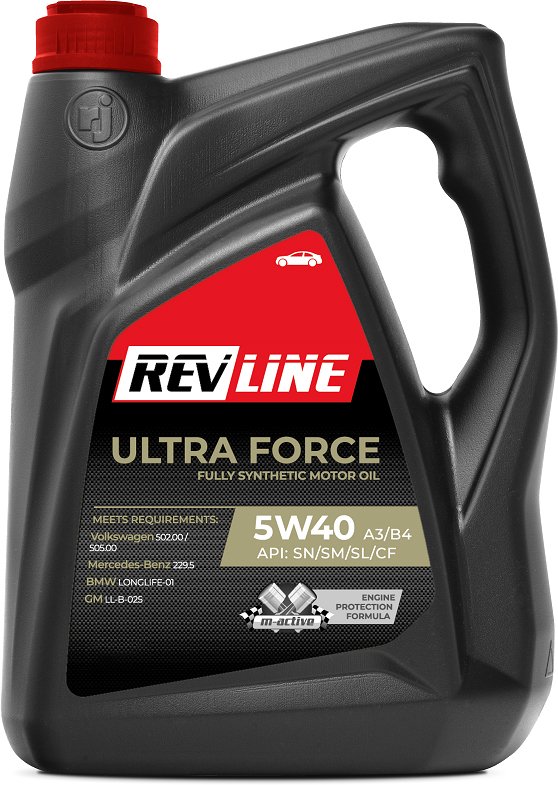 

Моторное масло Revline Ultra Force Synthetic 5W-40 5л