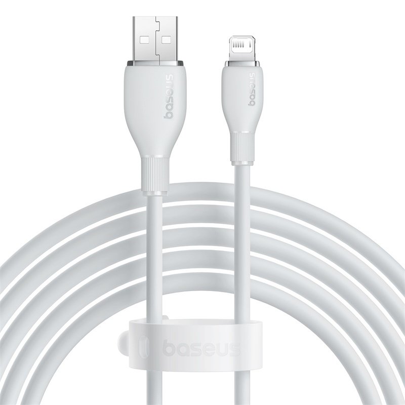 

Кабель Baseus Pudding Series USB Type-A - Lightning (2 м, белый)