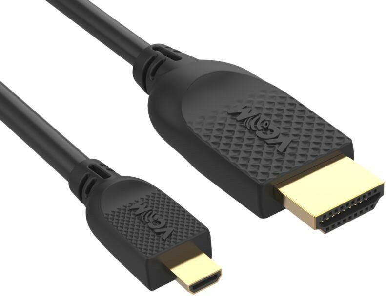 Кабель VCOM CG587-1.8M HDMI - MicroHDMI (1.8 м, черный)