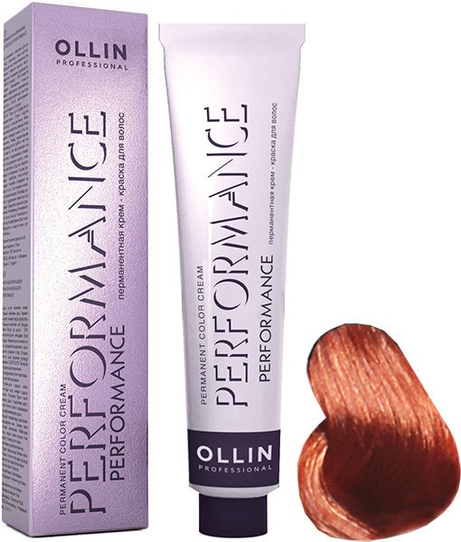 

Крем-краска для волос Ollin Professional Performance 7/44 русый интенсивно-медный