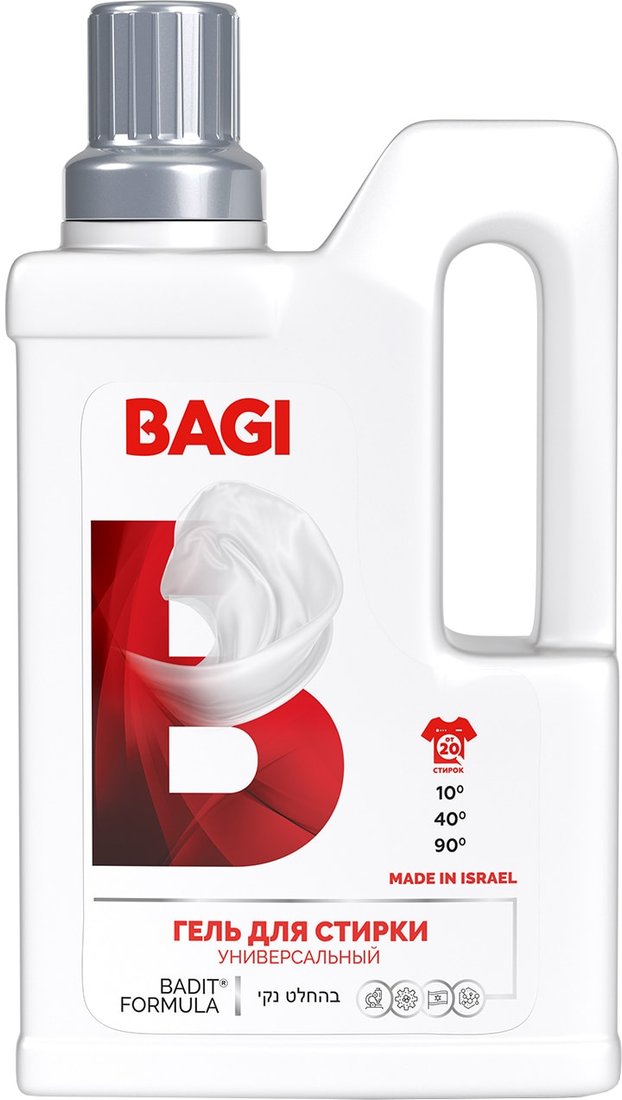 

Гель для стирки Bagi Универсальный концентрированный 950 мл