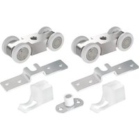 Система раздвижных дверей Punto Punto Soft LINE 55/4 (ролики+направляющая 2 метра)