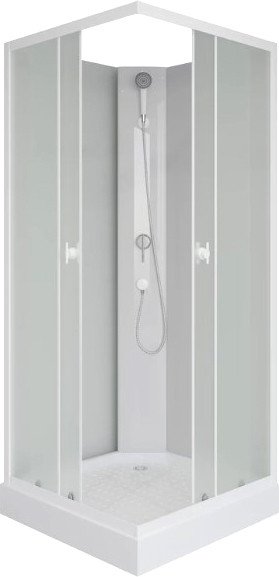 

Душевая кабина Niagara Promo P90/13Q/MT/BK 90x90x195