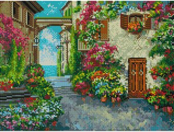 Алмазная мозаика  Белоснежка Солнечный город 655-ST-S