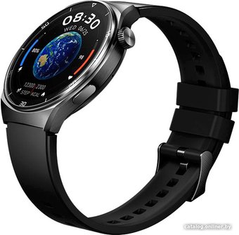 Умные часы QCY Watch GT 2 (серый/черный)