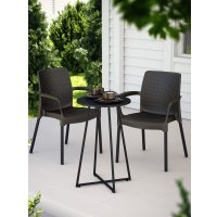 Журнальный столик Sheffilton SHT-T109 (черный муар)