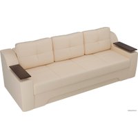 Диван Лига диванов Сенатор 27879 (экокожа, бежевый)
