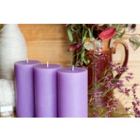 Набор свечей Мелт 150 мм (3 шт, лиловый)