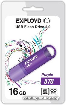 Exployd 570 16GB (fioletowy) [EX-16GB-570-Purple]