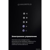 Кухонная вытяжка MAUNFELD Lee Wall 35 (черный)