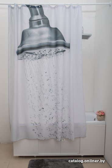 Шторка-занавеска для ванны Primanova Shower DR-60052