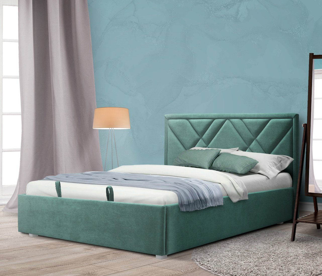 Кровать Mio Tesoro Сидней 120x200 (Velutto 43)