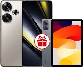 

Смартфон POCO F6 12GB/512GB с NFC международная версия (титан) и Xiaomi Redmi Pad SE (графитовый серый) в комплекте