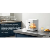 Аэрогриль (аэрофритюрница) Xiaomi Smart Air Fryer 6.5L MAF10 (международная версия, белый)