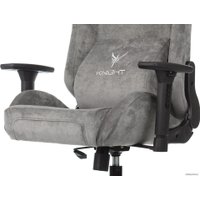 Игровое (геймерское) кресло Knight N1 Fabric Light-19 (серый)