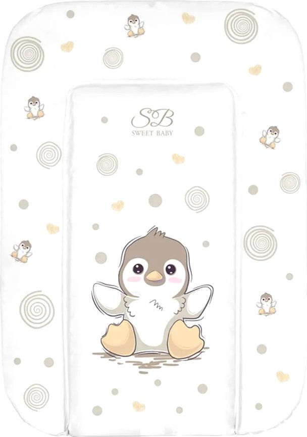

Пеленальный матрас Sweet Baby Pinguino New Crema 48x71 (пингвин бежевый)