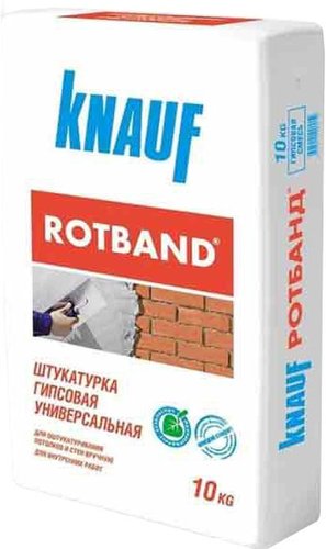 Выравнивающая штукатурка KNAUF Ротбанд (10 кг)