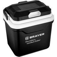 Термоэлектрический автохолодильник Brayer BR6332 24л (черный)