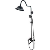 Душевая система  Rea Retro REA-P2366 (черный)