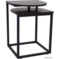 Журнальный столик AksHome Chip 92420 (дуб итальянский/черный)