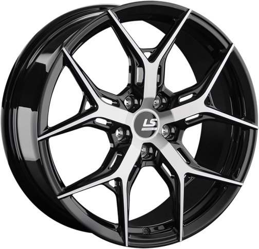 

Литые диски LS FG14 19x8.5" 5x112мм DIA 66.6мм ET 38мм BKF