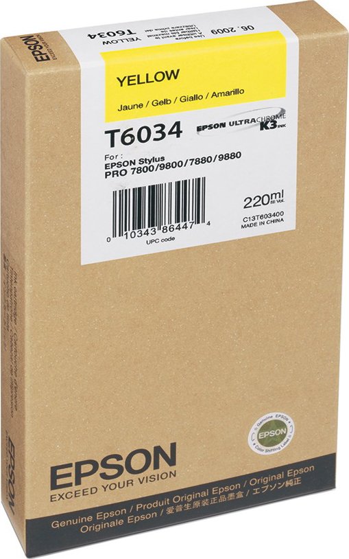 

Картридж Epson C13T603400