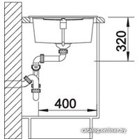 Кухонная мойка Blanco Metra XL 6 S 525931 (черный)