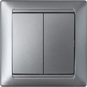 

Выключатель Bylectrica Стиль С5 10-803 (серебристый)