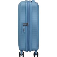 Чемодан-спиннер American Tourister SoundBox Sea Shimmer 55 см