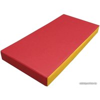 Cпортивный мат КМС №1 100x50x10 (красный/желтый)