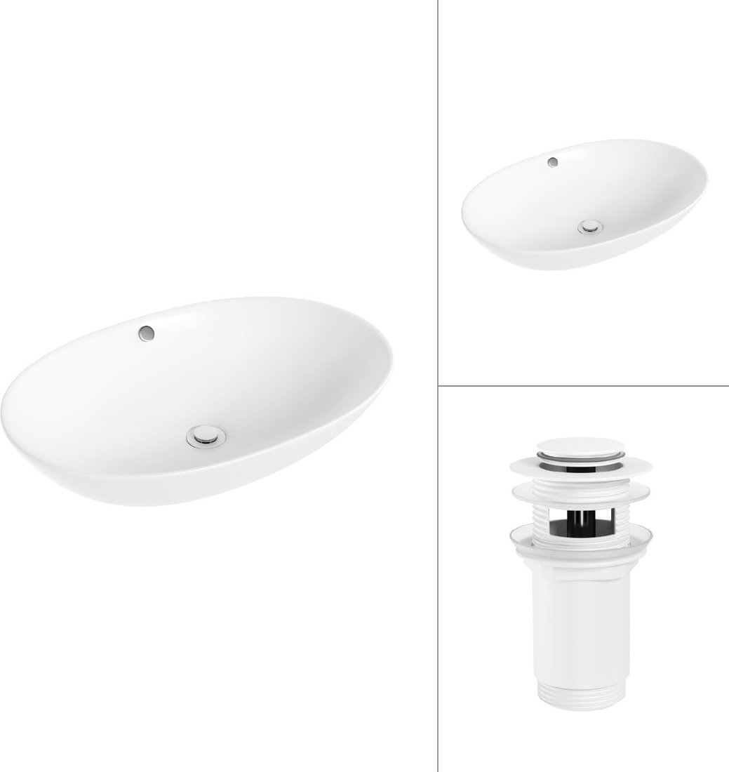 

Умывальник Lauter 21709 + клапан 21190W