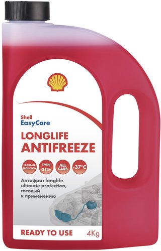 Антифриз Shell Longlife Ultimate protection G-12+ 4кг