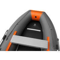 Моторно-гребная лодка Roger Boat Hunter Keel 3200 (малокилевая, графит/оранжевый)