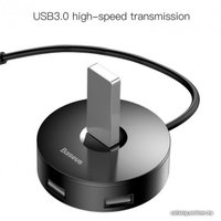 USB-хаб  Baseus Round Box 4-in-1 CAHUB-U01