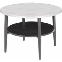 Журнальный столик Signal Ella B (мрамора/черный)