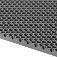 Коврик под миску Alicosta ЭВА 650x500 для животных (соты/серый)