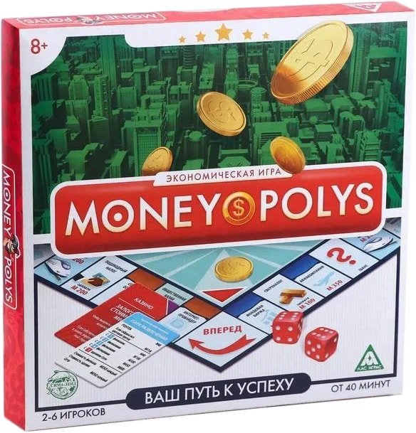 

Настольная игра Лас Играс Money Polys 1316600