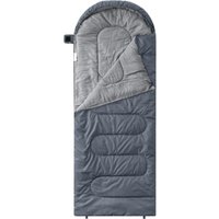 Спальный мешок RSP Outdoors Sleep 450 R RipStop 2024 (серый, 220x75см, молния справа)