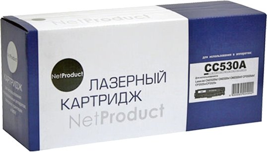 

Картридж NetProduct N-CC530A/№718 (аналог HP CC530A, Canon 718 Black)