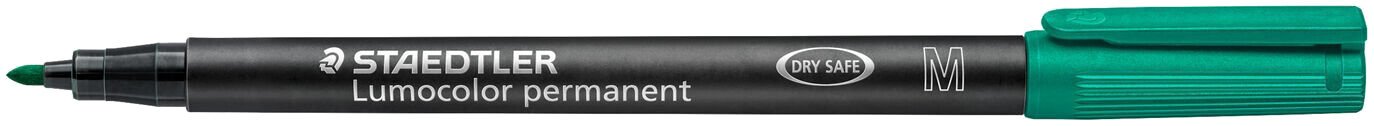 

Маркер перманентный Staedtler Люмоколор М 317-5 (1 мм, зеленый)