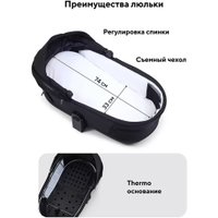 Универсальная коляска Rant Falcon Soft Therm RA111 (2 в 1, black)