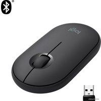Мышь Logitech M350 Pebble (графит)