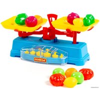 Весы игрушечные Полесье Весы с набором продуктов 53787